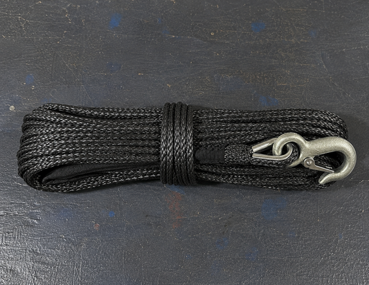3/16”x50’ Winch Rope with Snap Hook